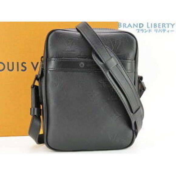 Louis Vuitton Shadow Black Danube NM Shoulder Bag Black Calfskin - Picture 1 of 9